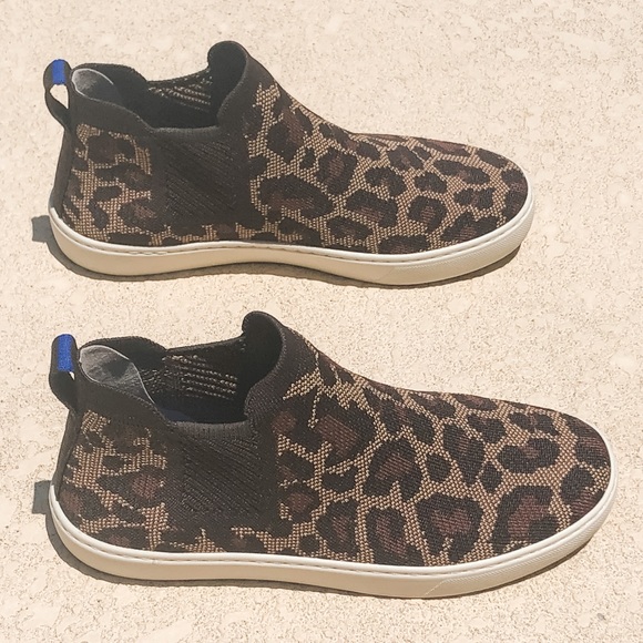 Rothy’s The Chelsea Boot Wildcat Animal Print 8.5 - Picture 6 of 8